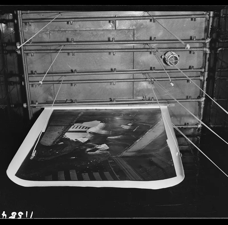 Archival Washing of Fibre Prints and Residual Hypo Testing